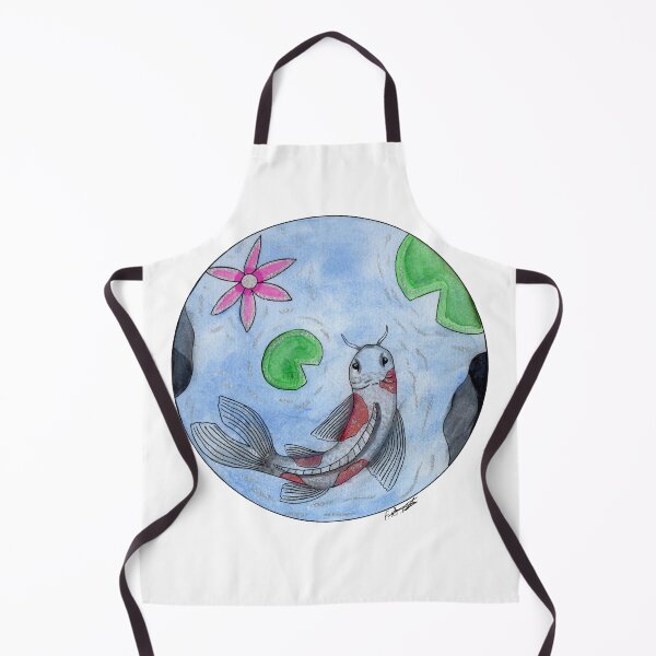 Item preview, Watercoloured painted Koi fish designed and sold by fayetheartist.