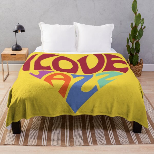 Item preview, I love jazz designed and sold by Delicarte.