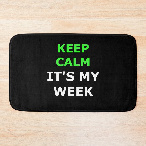 Item preview, KEEP CALM IT'S MY NEW WEEK POSITIVE QUOTE TEXT designed and sold by martinosfr.