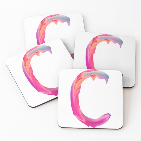Item preview, Pastel painted letter C designed and sold by Artsy Corner.