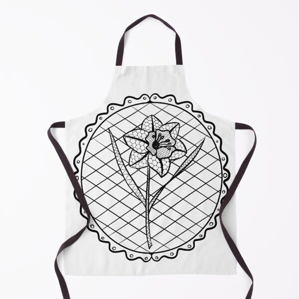 Item preview, Tattoo Line Drawing Of A Daffodil designed and sold by forfun-art.