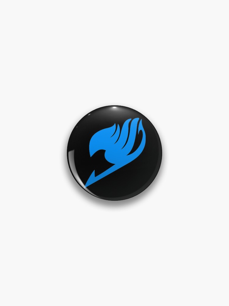 Fairy Tail Logo Blue Pin By Astlogo Redbubble