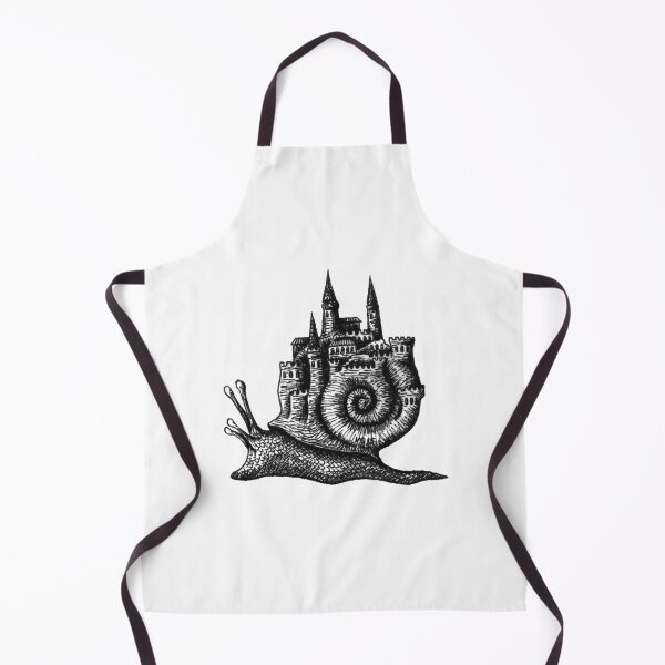 Item preview, Snail Castle ink drawing designed and sold by Vitaliy Gonikman.