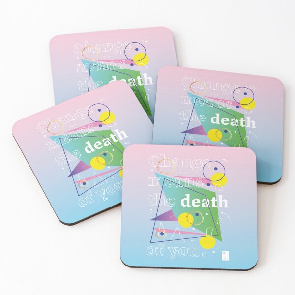 Item preview, Change means the death of you designed and sold by quotesonposters.
