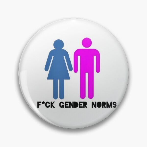 Item preview, f gender norms. blue dress, pink man designed and sold by MadeByKaytlin.
