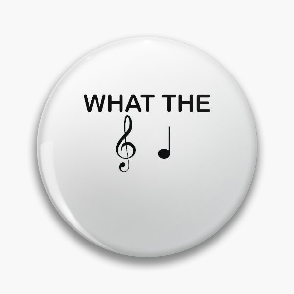 Item preview, What The F Note Key Music Funny designed and sold by TheMattDesigns.