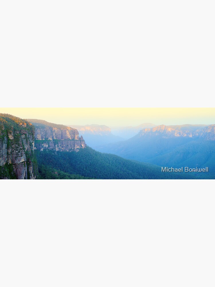Thumbnail 3 of 3, Poster, Govetts Leap, Blue Mountains, New South Wales, Australia designed and sold by Chockstone.