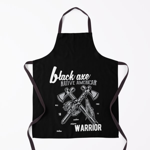 Item preview, Black Axe Native American Warrior - Awesome native American Gift designed and sold by Teenation9.