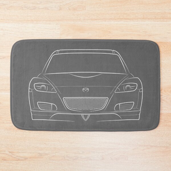 Item preview, Mazda RX-8 - front stencil, white designed and sold by mal-photography.