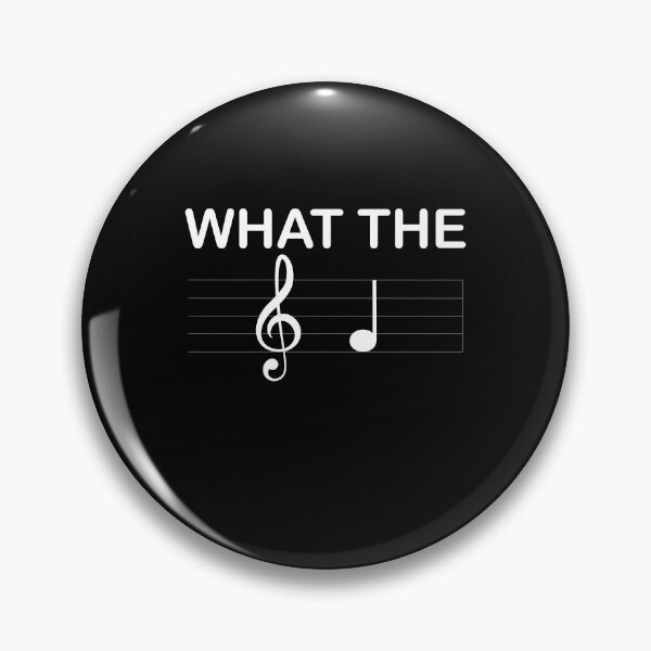 Item preview, What The F Note Key Music Funny designed and sold by TheMattDesigns.