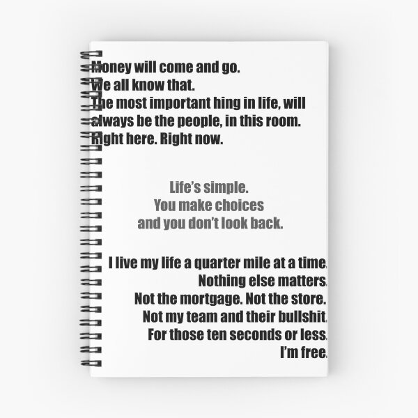 Item preview,  QUOTES from Fast and the Furious designed and sold by sanzeNofficial.