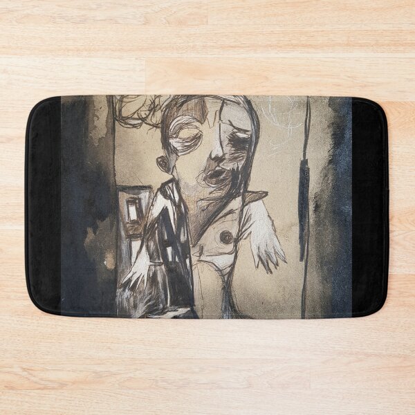 Item preview, Expressionist Portrait designed and sold by DustyRabbits.