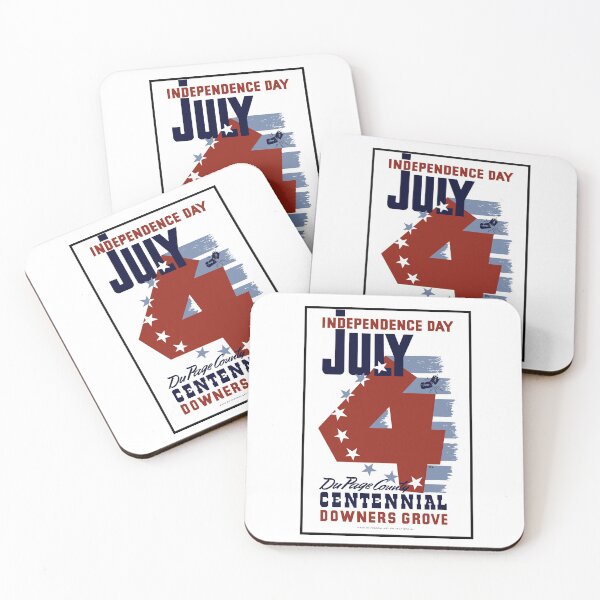 Item preview, DuPage County Centennial July 4th designed and sold by HeadRubble.