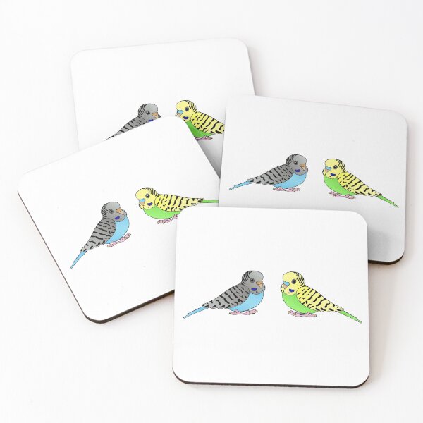 Item preview, 2 Budgies, one blue and one yellow designed and sold by sirglennbo.