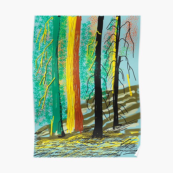 Yosemite Suite, 2010 , David Hockney Poster