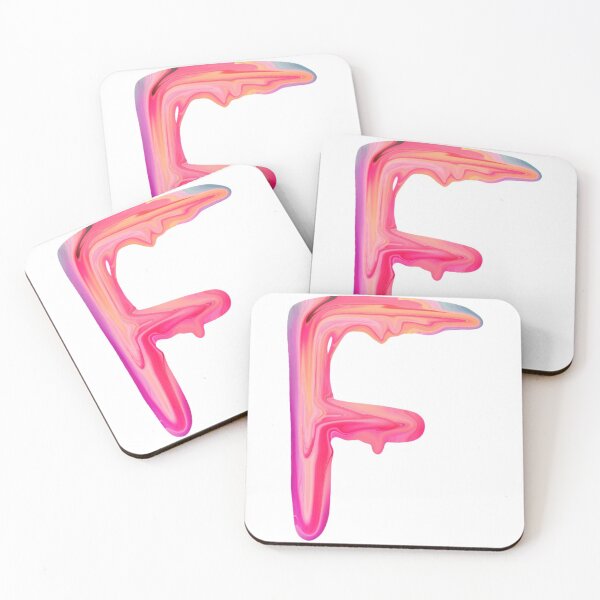 Item preview, Pastel painted letter F designed and sold by Artsy Corner.