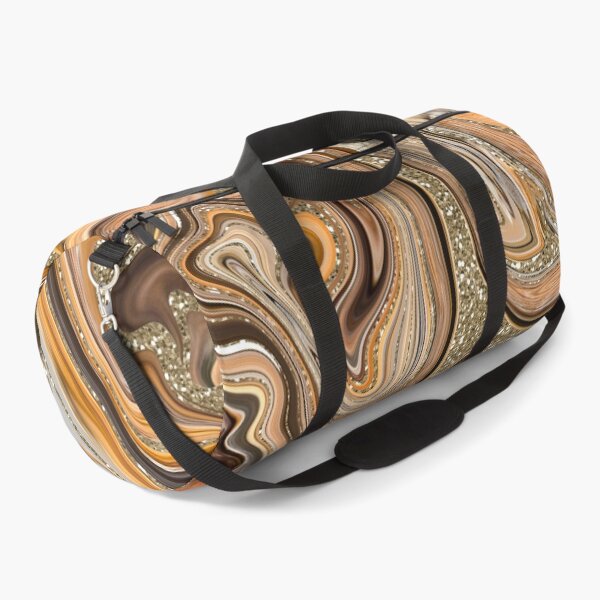 Item preview, Golden Marble Swirls with Glitter designed and sold by WisdomInspired.