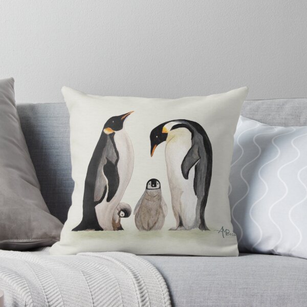 Item preview, Watercolor Penguin Family designed and sold by Angeles M. Pomata.