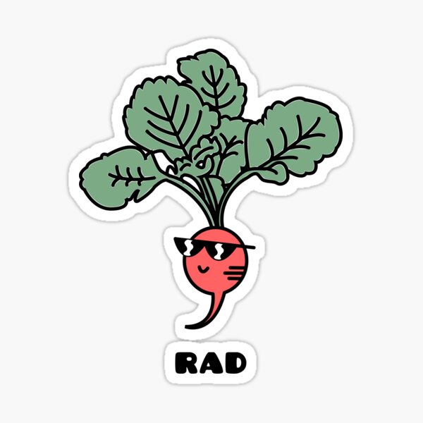 Item preview, Rad Radish designed and sold by TheRedneckWitch.