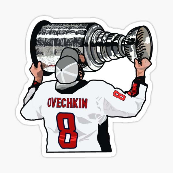 Alexander Ovechkin Washington Capitals Hockey Minimalist Vector