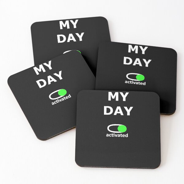 Item preview, MY NEW DAY POSITIVE COOL FUN WISHES QUOTE designed and sold by martinosfr.