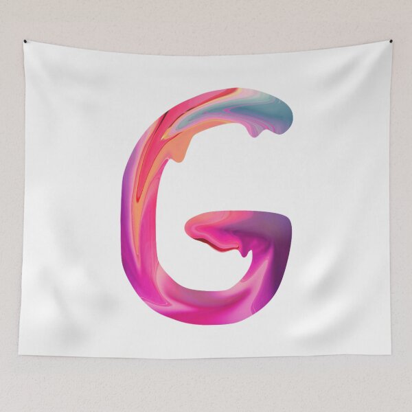Item preview, Pastel painted letter G designed and sold by Artsy Corner.
