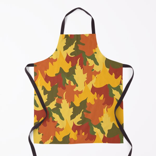Item preview, Autumn Leaves Camouflage Style Design designed and sold by RhubarbMyrtle.