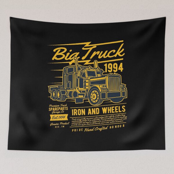 Item preview, Big truck iron and wheels - Awesome big trucks driver Gift designed and sold by Teenation9.