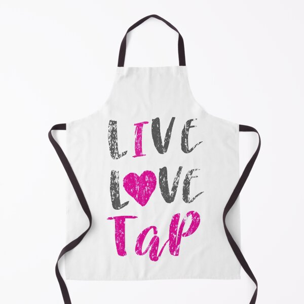 Item preview, Live Love Tap with pink heart. tap dancing design. The best fun gift for any dancer! tap dance art, #tapdanceart, tap fam designed and sold by TAP-DANCE-ART.
