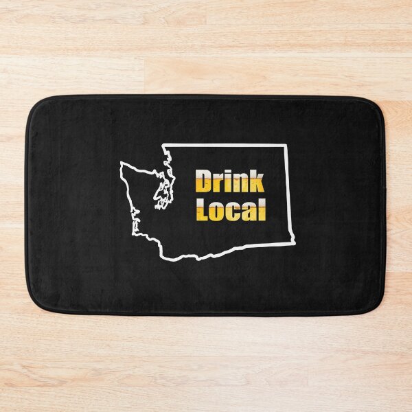 Item preview, Drink Local Beer Washington designed and sold by Five O'clock Shirts.