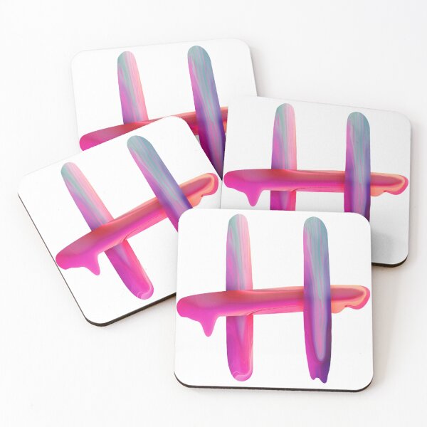 Item preview, Pastel painted letter H designed and sold by Artsy Corner.