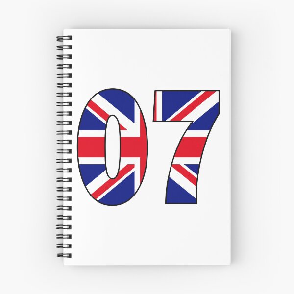 Item preview, Number 07 with UK flag on the background designed and sold by AllShirts21.
