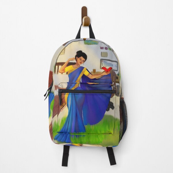 Item preview, Indian Woman in Sari designed and sold by ThazheLogum.