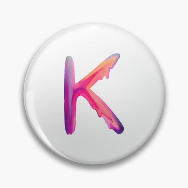 Item preview, Pastel painted letter K designed and sold by Artsy Corner.