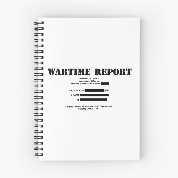 Item preview, Wartime Report [Redacted] designed and sold by AeroGeekTees.