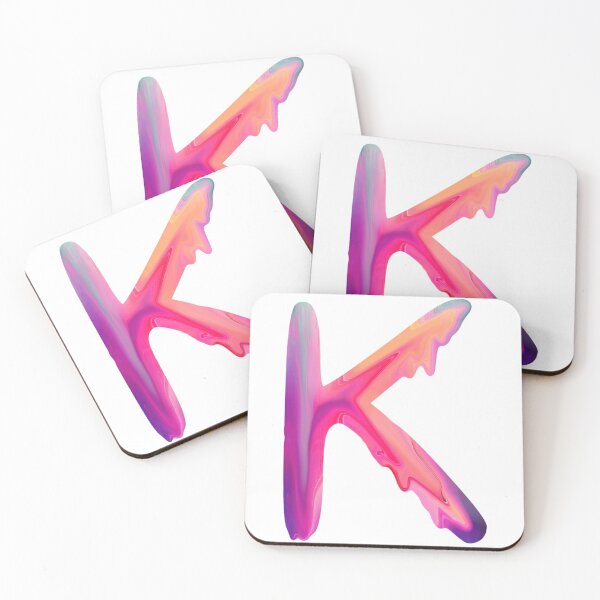 Item preview, Pastel painted letter K designed and sold by Artsy Corner.