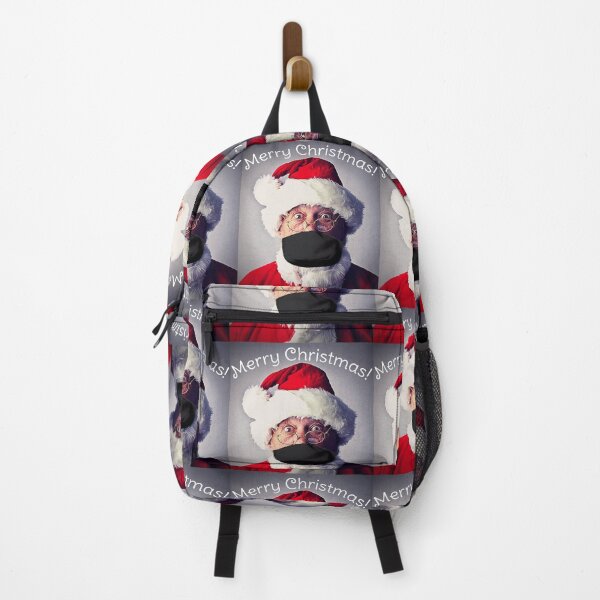 Item preview, Happy 2021 says Santa Claus with a face mask designed and sold by My-Queens-Store.