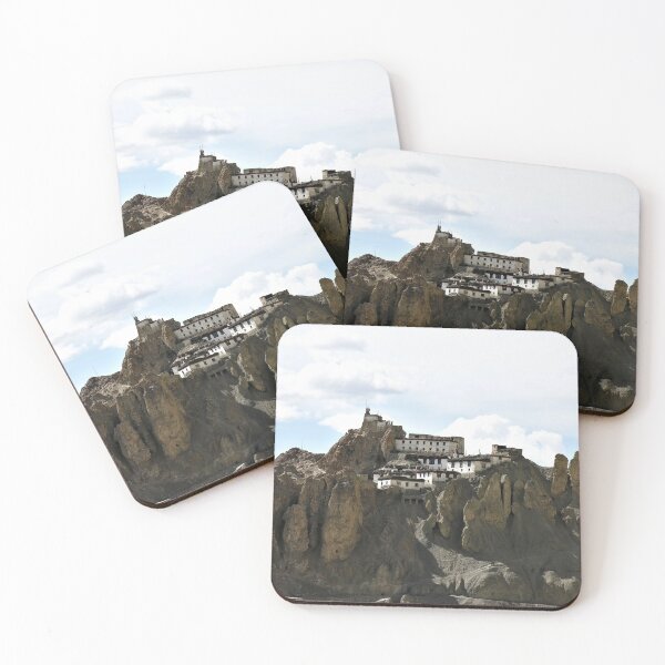 Item preview, Traditional Tibetan Mountain Buddhist Monastery, Himalayan Landscape designed and sold by worldways.