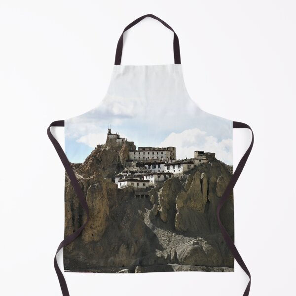 Item preview, Traditional Tibetan Mountain Buddhist Monastery, Himalayan Landscape designed and sold by worldways.