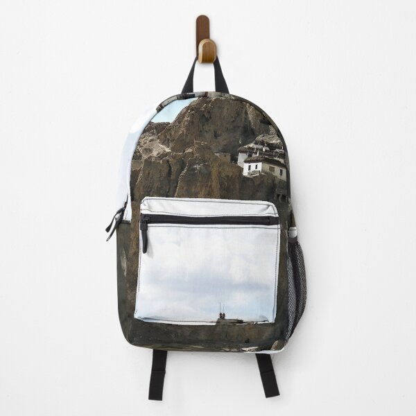Item preview, Traditional Tibetan Mountain Buddhist Monastery, Himalayan Landscape designed and sold by worldways.
