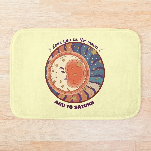 Item preview, Love you to the moon and to saturn designed and sold by Helivm.