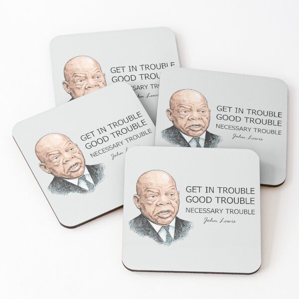 Item preview, Copy of John Lewis, Good Trouble # 3 designed and sold by Achily.