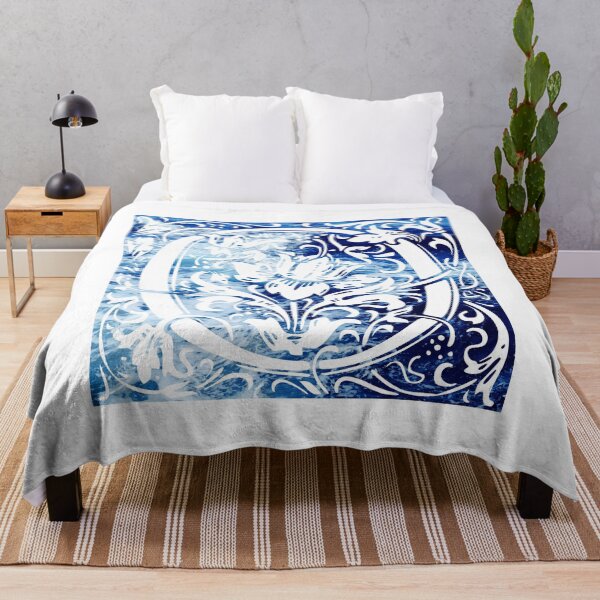 Item preview, The Letter O Blue Ocean Waves  designed and sold by yacine12353.