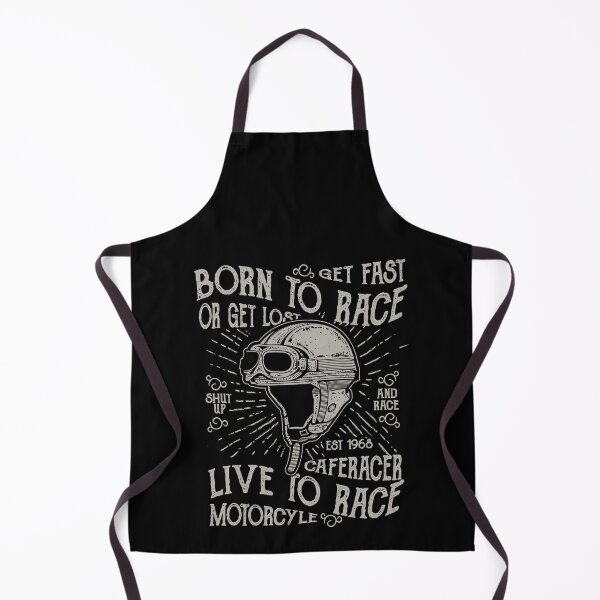 Item preview, Born to race live to race - Awesome café racer bike owner Gift designed and sold by Teenation9.