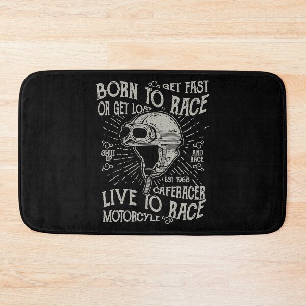 Item preview, Born to race live to race - Awesome café racer bike owner Gift designed and sold by Teenation9.