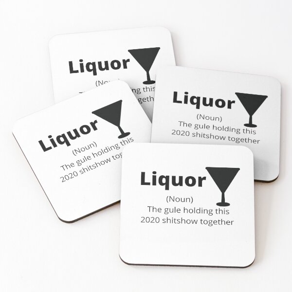 Item preview, Liquor Noun The Gule holding this 2020 Shitshow together designed and sold by Isheilstylish.
