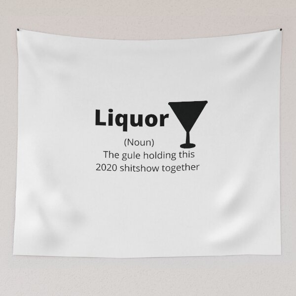 Item preview, Liquor Noun The Gule holding this 2020 Shitshow together designed and sold by Isheilstylish.