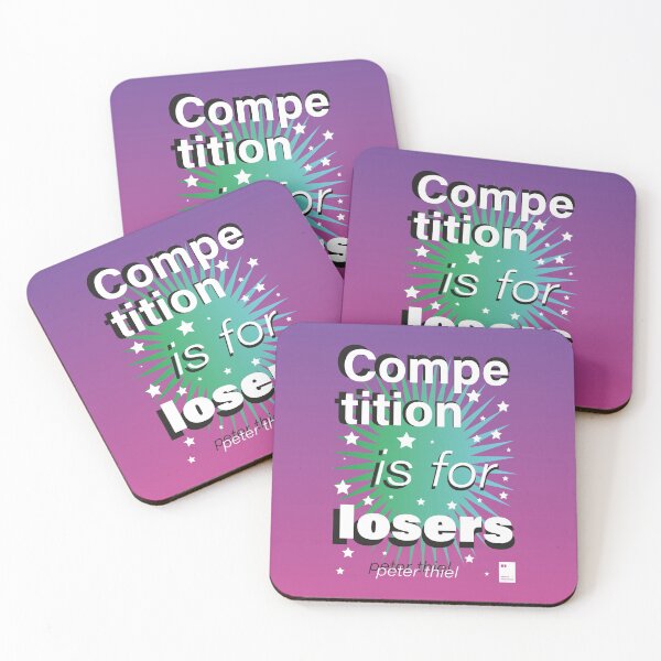 Item preview, Competition is for Losers designed and sold by quotesonposters.