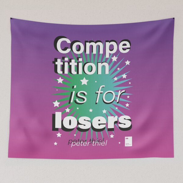 Item preview, Competition is for Losers designed and sold by quotesonposters.