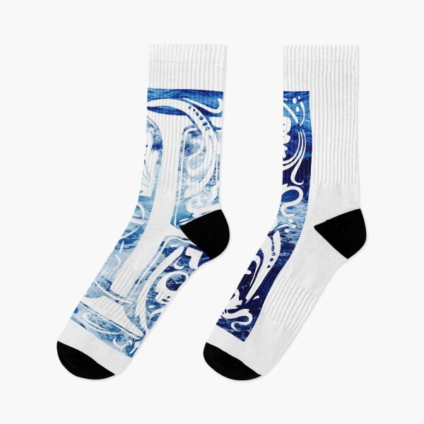 Item preview, The Letter P Blue Ocean Waves  designed and sold by yacine12353.
